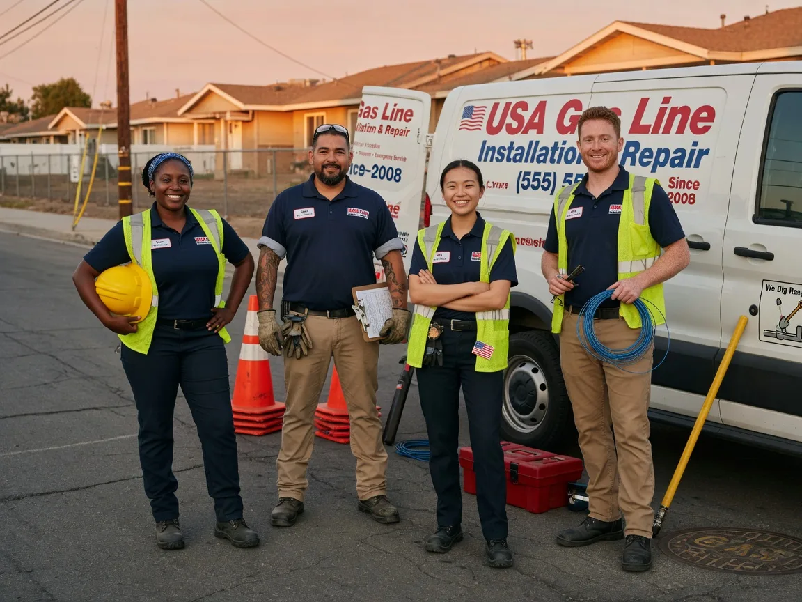 Gas Line Installation company in Cary, NC